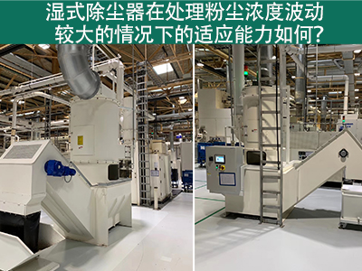 湿式除尘器：处理粉尘浓度波动的适应能力